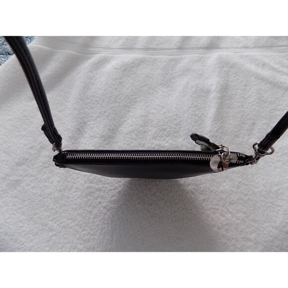 Zac Posen crossbody bag black leather purse NWOT - Picture 7 of 8